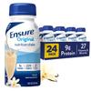 Ensure Original Nutrition Shake with 9 Grams of Protein, Meal Replacement Shakes, Vanilla, 8 fl oz, 24 Count view 1