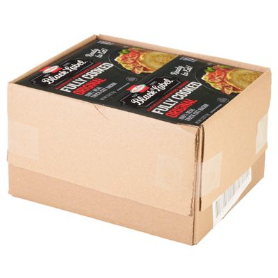 HORMEL BLACK LABEL Bacon Thick Cut, Fully Cooked Bacon, Gluten-Free Breakfast Option, 2.52 Oz (Pack of 12)