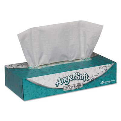 Premium Facial Tissues, 2-Ply, White, 100 Sheets/Flat Box, 30 Boxes/Carton