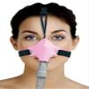 SleepWeaver Advance Soft Cloth CPAP Mask - Pink view 1