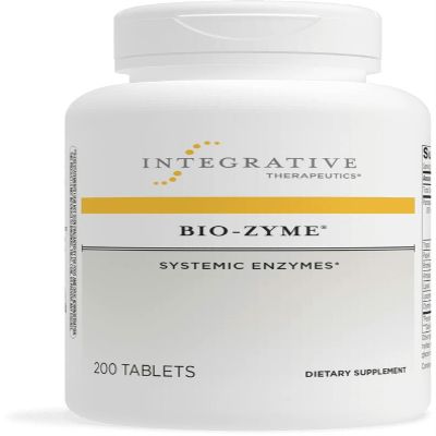 Integrative Therapeutics Bio-Zyme - Pancreatic Enzyme Complex for Digestive Support* - Supports Healthy Digestion* - Undiluted Pancreatic Extract - 200 Tablets (100 Servings)
