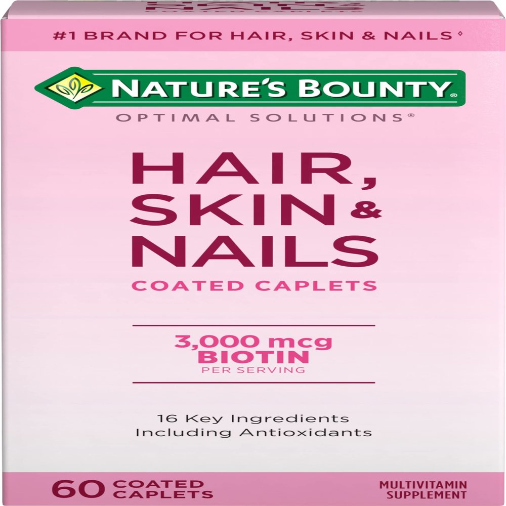 Nature's Bounty Hair, Skin and Nails Caplets 60 ea
