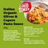 Mr Organic - No Added Sugar Olives & Capers Pasta Sauce 350g - Non-GMO - No Artificial Preservatives or Colours - Rich & Delicious Flavour view 2