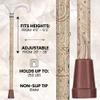 Creme Pearlz Adjustable Cane view 2