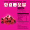 Boom Nutrition - Carb Boom Energy Gel - Fruit-Flavored Energy Gels - Workout Gel - Energy Gel for Cycling - Running Gel - Natural Energy Gel - Raspberry (24 Pack) view 3
