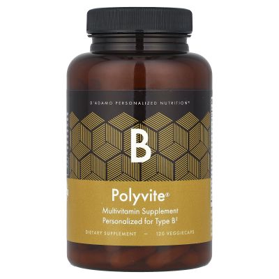 D'Adamo Personalized Nutrition - Polyvite B 120 vcaps