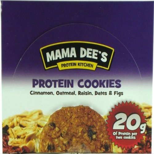 Mama Dee's Protein Cookie Cinnamon Oatmeal, 2.48 Pound, 12 Count