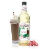 Monin - Peppermint Syrup, Cool Tingle of Candy Cane, Natural Flavors, Great for Cocoas, Mochas, Smoothies, and Sodas, Non-GMO, Gluten-Free (1 Liter) view 1