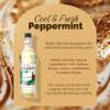 Monin - Peppermint Syrup, Cool Tingle of Candy Cane, Natural Flavors, Great for Cocoas, Mochas, Smoothies, and Sodas, Non-GMO, Gluten-Free (1 Liter) view 4