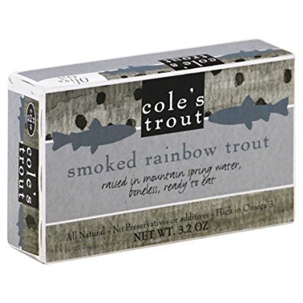 Coles Trout Smoked, 3.2 Ounce (Pack of 10)