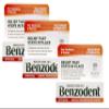 Benzodent Dental Pain Relieving Cream for Dentures and Braces, 0.25 oz tube (Pack of 3) view 1