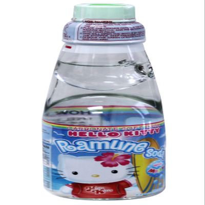 Ramune Strawberry Drink Flavored, 6.6 Ounces, Bottle