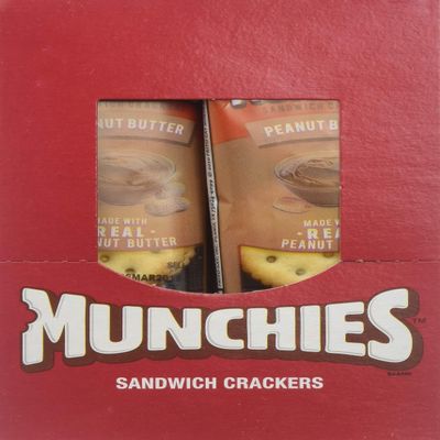 Munchies P. Butter Toast Crackers, 1.42oz Bags (96 Pack)
