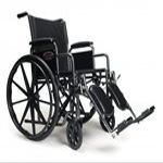 Advantage Wheelchair Complete Footrest w/Footplate (pair)