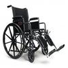 Advantage Wheelchair Complete Footrest w/Footplate (pair) view 1
