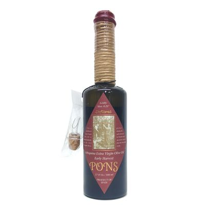 PONS Early Harvest Arbequina Extra Virgin Olive Oil 16 oz