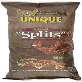 Unique Pretzel Pretzel Splits, 11-Ounce (Pack of 6) - Packaging May Vary