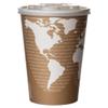 ECO PRODUCTS Compostable 32oz Lined Paper Food Bowls, Case of 500, Renewable Disposable Round Containers, Plant-Based PLA Lined, World Art, Lids Available, ASTM Compliant, BPI-Certified view 4