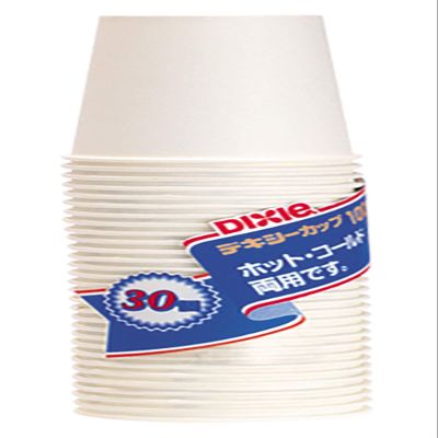 Nippon Dexie KHC303EW Econoware Cups, 3.4 fl oz (100 ml), 30 Pieces, White