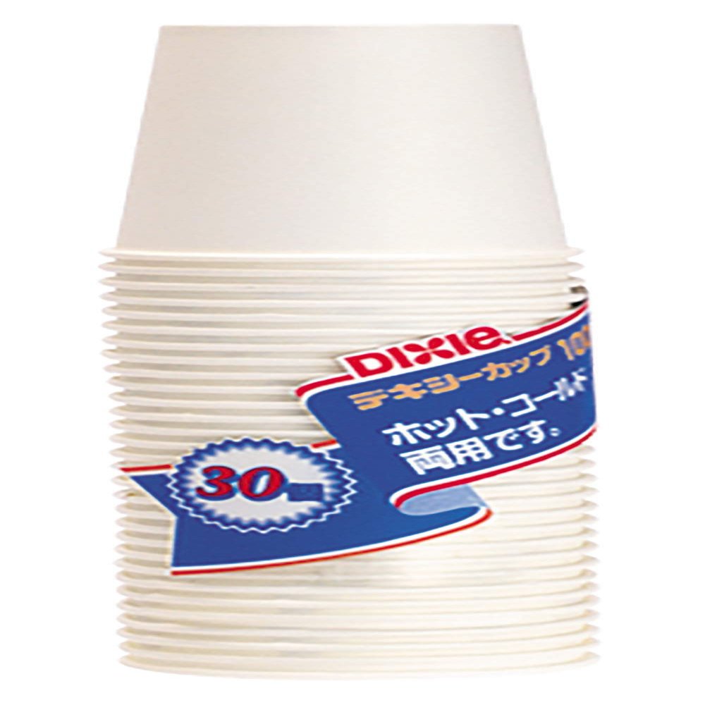 Nippon Dexie KHC303EW Econoware Cups, 3.4 fl oz (100 ml), 30 Pieces, White