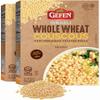 Gefen Whole Wheat Israeli Pearl Couscous, 8.8oz (2 Pack) Mediterranean Toasted Pasta | Great Source of Fiber | Kosher | Two Simple Ingredients view 1