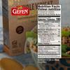Gefen Whole Wheat Israeli Pearl Couscous, 8.8oz (2 Pack) Mediterranean Toasted Pasta | Great Source of Fiber | Kosher | Two Simple Ingredients view 2