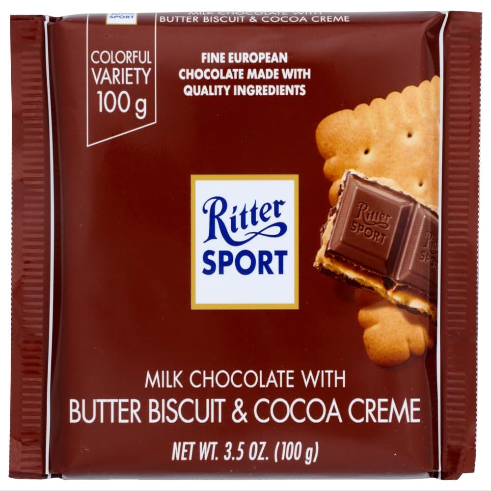 Ritter Milk with Butter Biscuit (11 - 3.5oz Bars)