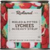 Roland Lychees In Heavy Syrup, 20 oz view 1
