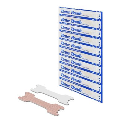 AirPromise Nasal Strips for Snore Reducing Aids, Extra Strength,for Sensitive Skin, Drug-Free, Nasal Congestion Relief Caused by Colds & Allergies, Better Sleep (Large, 66x18mm, 100PCs)