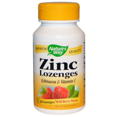 Zinc w/Echin/Vit C-60LZ Pack of 2