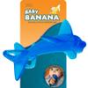 Baby Banana Shark Training Toothbrush, Bendable Food-Grade Silcone, Butter-Solft Brisles for Gums and First Teeth, Family-Owned Business view 1