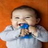 Baby Banana Shark Training Toothbrush, Bendable Food-Grade Silcone, Butter-Solft Brisles for Gums and First Teeth, Family-Owned Business view 2