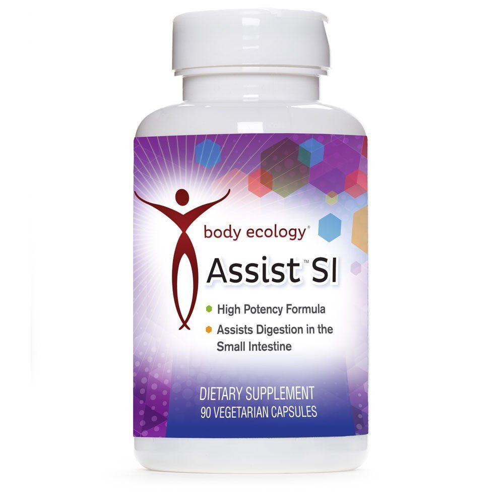 Body Ecology Assist SI | Small Intestine Digestion Enzymes | Non-GMO Immune Support | 90 Vegetarian Count
