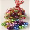 Scott's Cakes Foil-Wrapped Solid Chocolate Eggs in a 1 Pound Harvest Apples Bag view 1