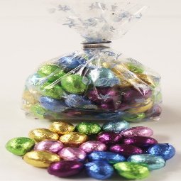Scott's Cakes Foil-Wrapped Solid Chocolate Eggs in a 1 Pound Under the Sea Bag