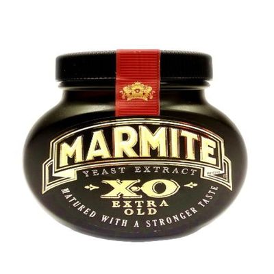 Limited Edition Marmite XO Extra Old Matured longer for a stronger taste 250g jar in Gift box