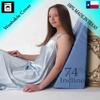 Bed Wedge 7" With Memory Foam - 25" X 24" X 7" view 2