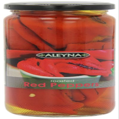 Aleyna Red Roasted Peppers 480 g (Pack of 6)