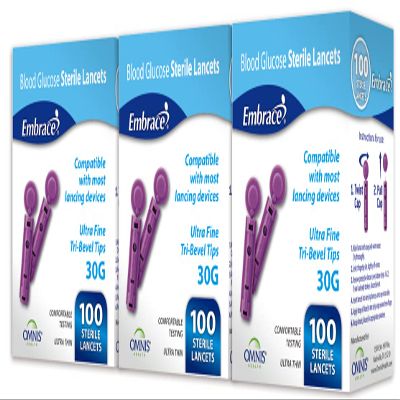 Omnis Health 30G Lancets 300ct