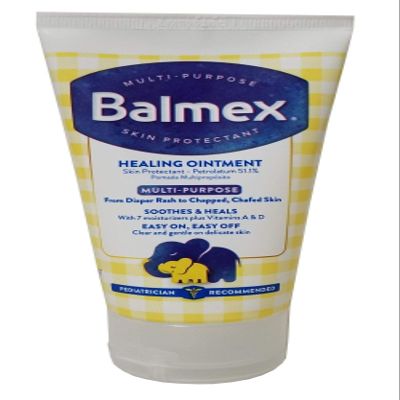 Balmex Multi-Purpose Healing Ointment, from Diaper Rash to Chapped, Chafed Skin, Soothes & Heals, 3.5 OZ - 4 Pack