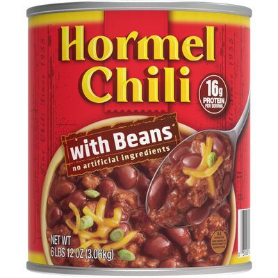 HORMEL Chili with Beans , 108 Ounce