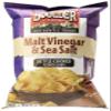Boulder Canyon Kettle Cooked Potato Chips, Malt Vinegar and Sea Salt, 5 oz view 1
