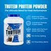 Body Nutrition Trutein High Protein Powder: 45% Whey, 45% Casein, 10% Egg White Protein Shake Mix, Gluten-Free, Low Sodium, Low Carb Protein Supplement for Men & Women, Chocolate Peanut Butter, 4lb view 2