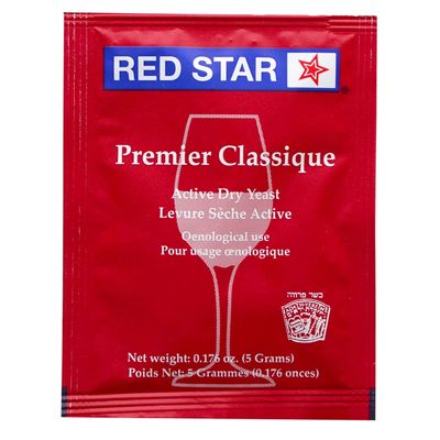 Red Star Premier Classique formerly Montrachet Yeast -1 Pack