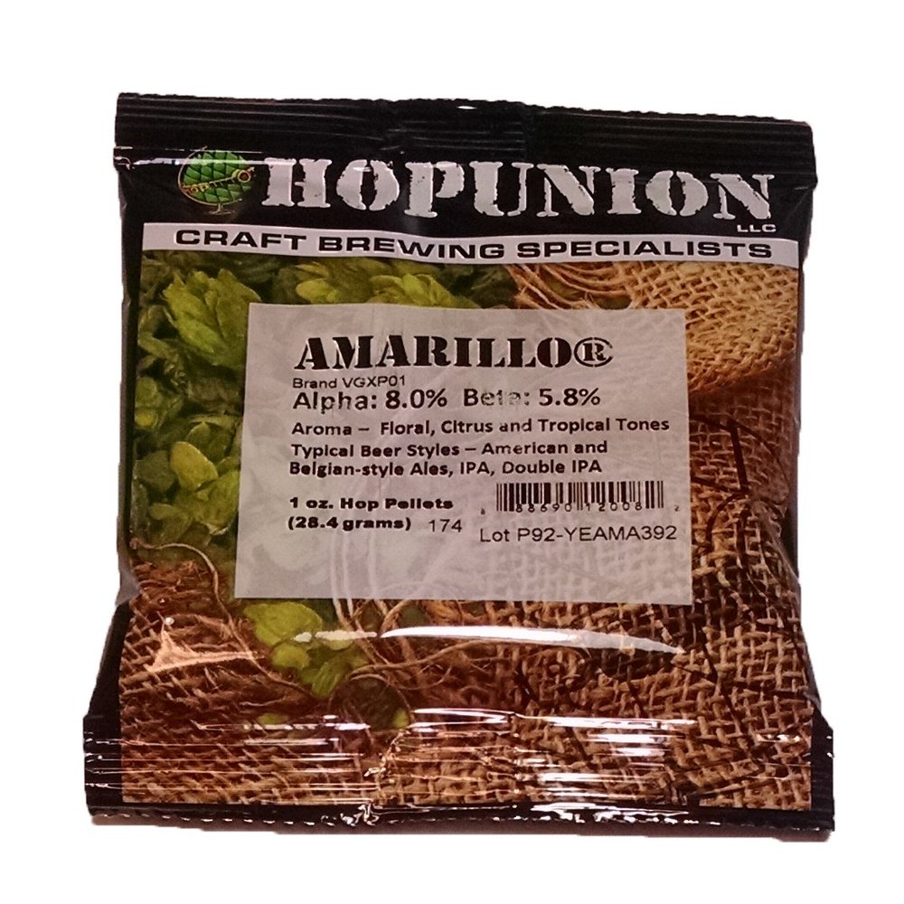 Hopunion US Hop Pellets for Home Brew Beer Making (US Amarillo)