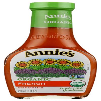 Annie's Organic French Salad Dressing, Vegan, Non-GMO, 8 fl oz