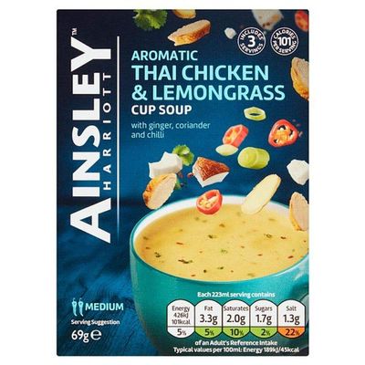 Ainsley Harriott Thai Chicken Lemon Grass Soup 92g