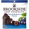 BROOKSIDE Dark Chocolate, Acai and Blueberry Flavored Snacking Chocolate Bag, 7 oz view 1