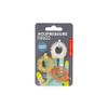 Kikkerland Flexible Sensory Massage Small Acupressure Rings, Set of 3, Therapy, Stress Anxiety Relief, Relaxation view 1