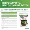 Vetoquinol Enisyl-F Lysine Bites: L-Lysine Chews for Cats & Kittens - Chicken Liver-Flavor, 6.4oz (180g) Recloseable Bag view 2